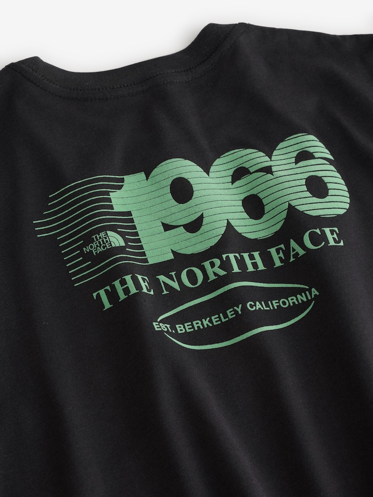 The North Face Black Teen Track Relaxed Graphic T-Shirt - Image 7 of 7 The North Face Black Teen Track Relaxed Graphic T-Shirt - Image 7 of 7