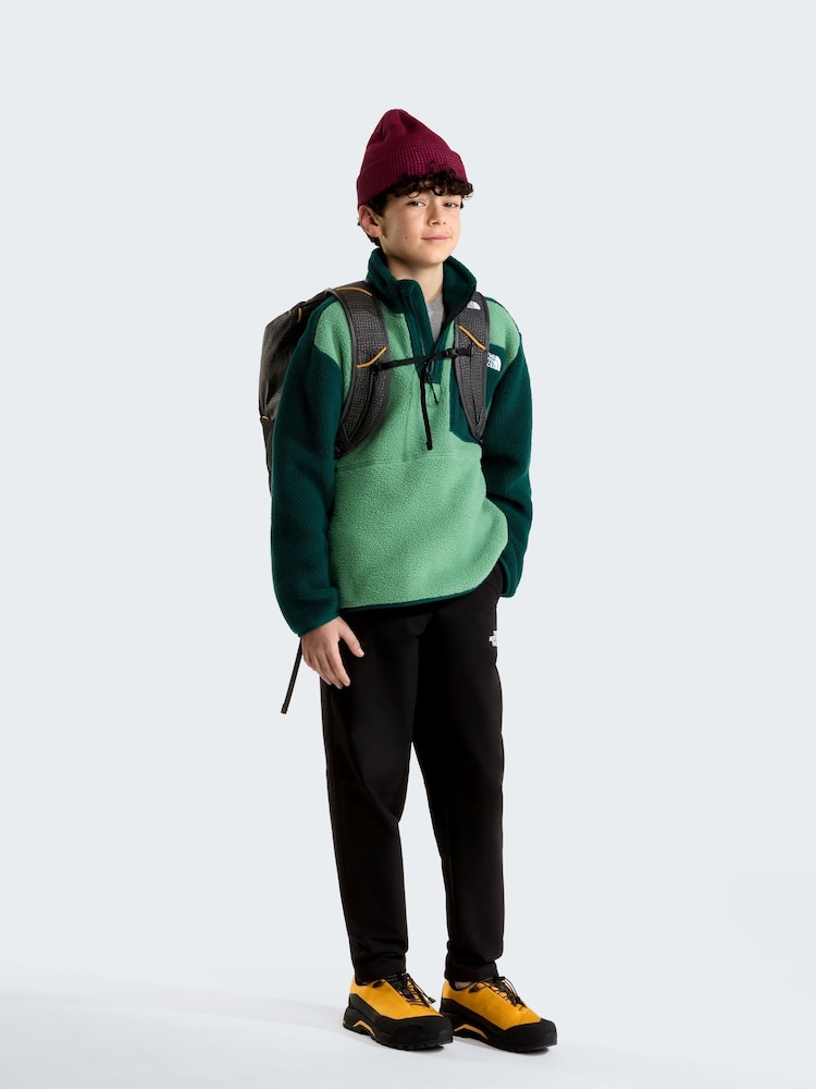 أخضر - سترة فليس Yumiori بسحاب بطول 1/4 من The North Face - صورة 2 من 5
