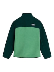 أخضر - سترة فليس Yumiori بسحاب بطول 1/4 من The North Face - صورة 5 من 5