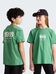 The North Face Green Teen Track Relaxed Graphic T-Shirt - Image 2 of 5