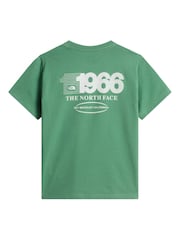The North Face Green Teen Track Relaxed Graphic T-Shirt - Image 5 of 5