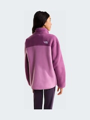 أرجواني - سترة فليس Yumiori بسحاب بطول 1/4 من The North Face - صورة 3 من 5