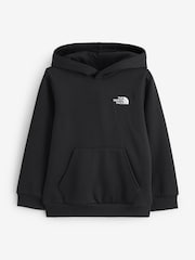 Czarny - The North Face Teen Evolution Simple Dome Hoodie - Obraz 4 z 7