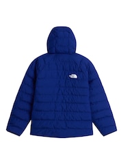 The North Face Blue Reversible Perrito Hooded Puffer Jacket - Image 8 of 8