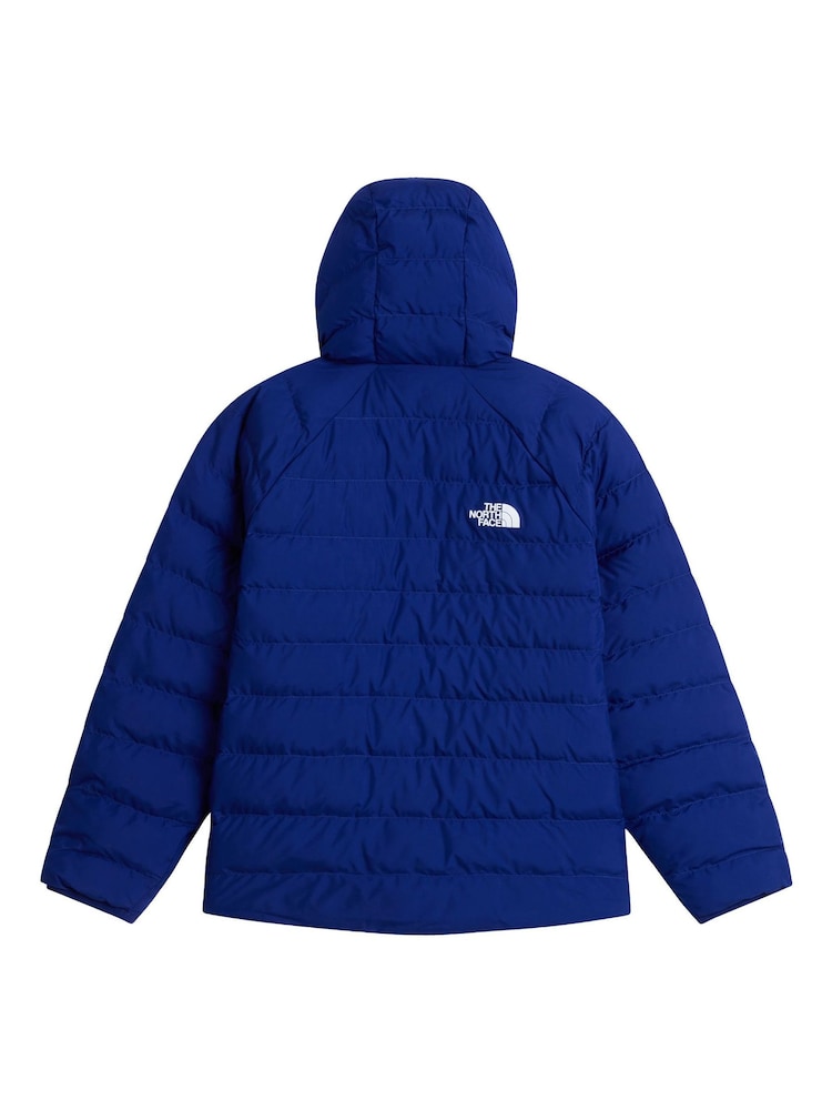 The North Face Blue Reversible Perrito Hooded Puffer Jacket - Image 8 of 8