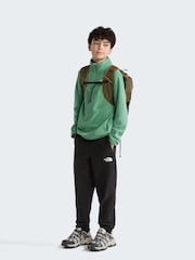 The North Face Green The North Face Teen Glacier 1/4 Zip Fleece - Image 2 of 5