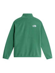 The North Face Green The North Face Teen Glacier 1/4 Zip Fleece - Image 5 of 5