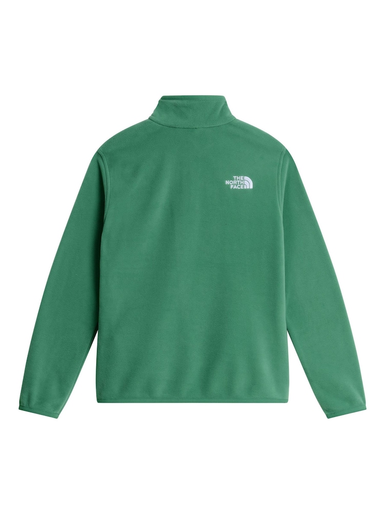 The North Face Green The North Face Teen Glacier 1/4 Zip Fleece - Image 5 of 5