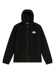 The North Face Black Teen Glacier Full Zip Hooded Fleece - Image 5 of 8