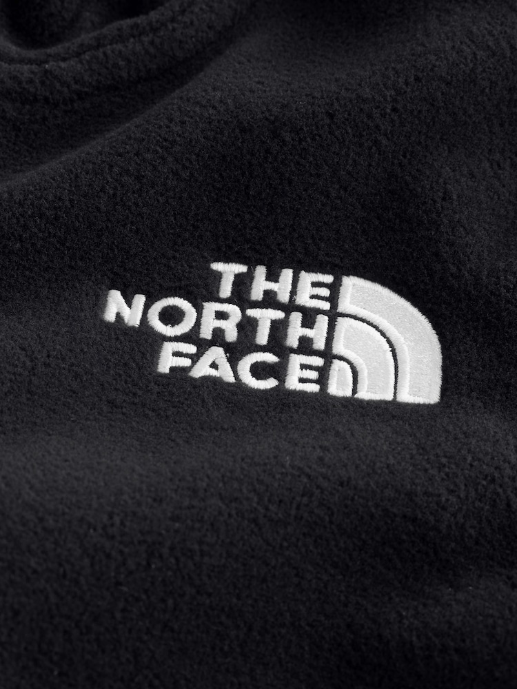 The North Face Black Teen Glacier Full Zip Hooded Fleece - Image 8 of 8