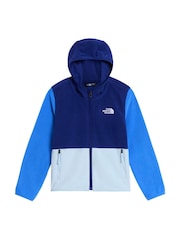 The North Face Blue Kids Glacier Full Zip Hooded Fleece - Image 5 of 6