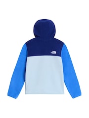 The North Face Blue Kids Glacier Full Zip Hooded Fleece - Image 6 of 6