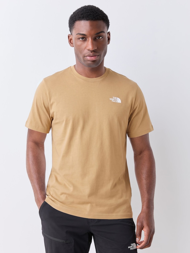 Khaki Zeleno - The North Face Simple Dome Majica kratkih rukava - Slika 1 od 8