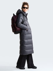 The North Face Grey Hydrenalite City Long Down Parka Jacket - Image 4 of 6