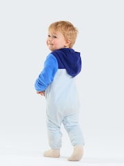 The North Face Blue Glacier Fleece One Piece Suit - Image 2 of 5