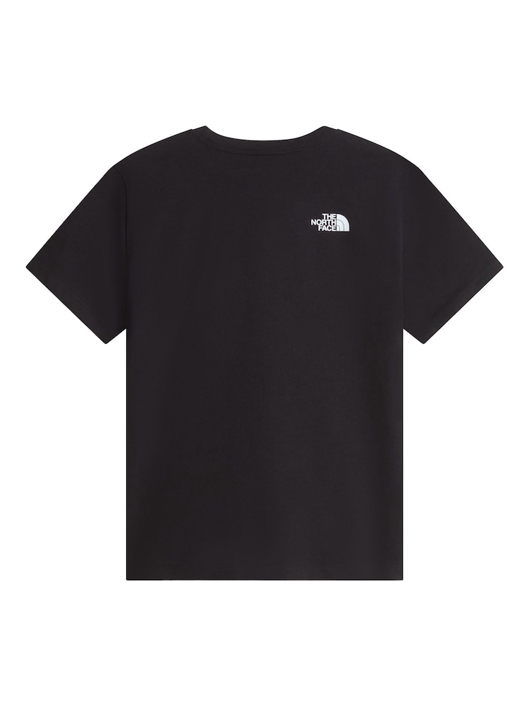The North Face Black Teen Evolution Half Dome T-Shirt - Image 2 of 2