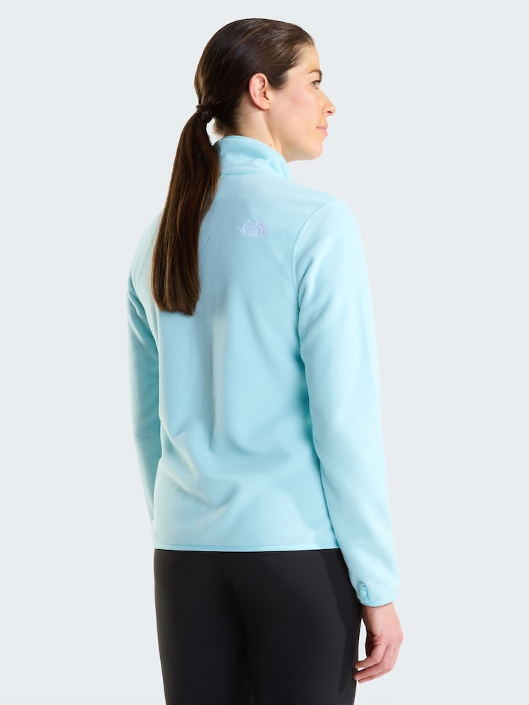 Plavo - The North Face Glacier Full Zip Fleece - Slika 2 od 6