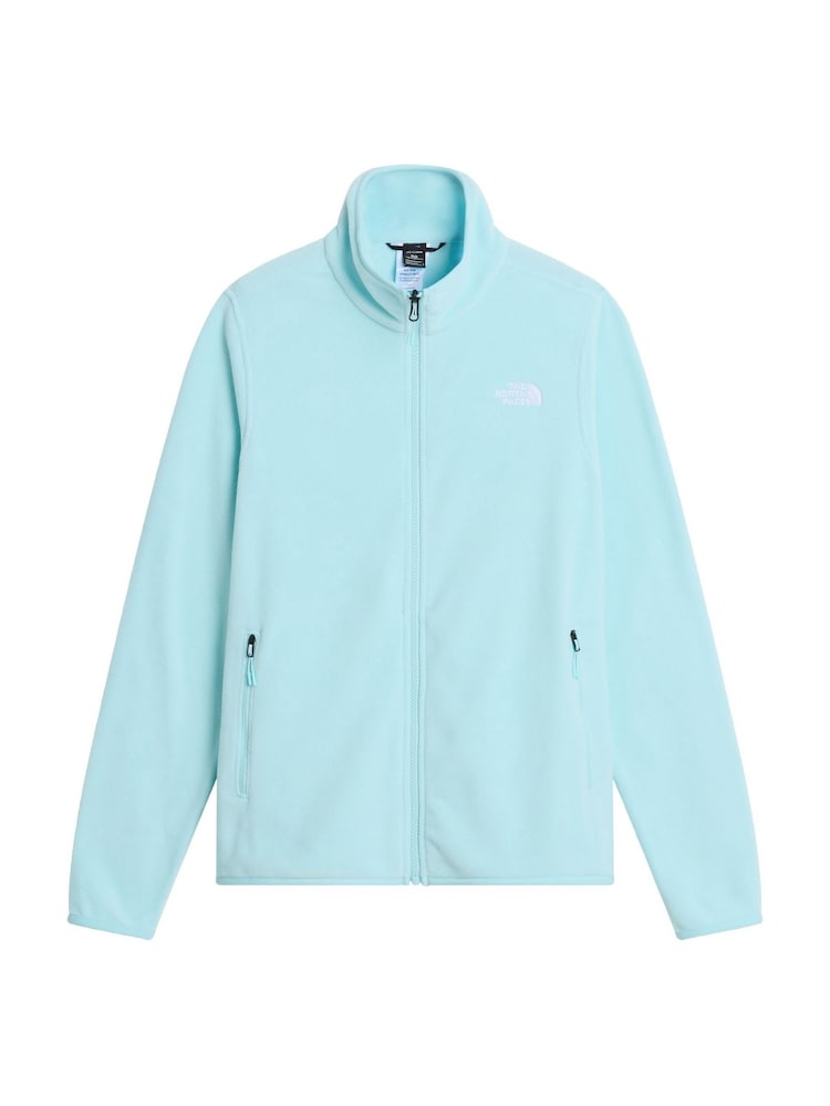 Plavo - The North Face Glacier Full Zip Fleece - Slika 6 od 6