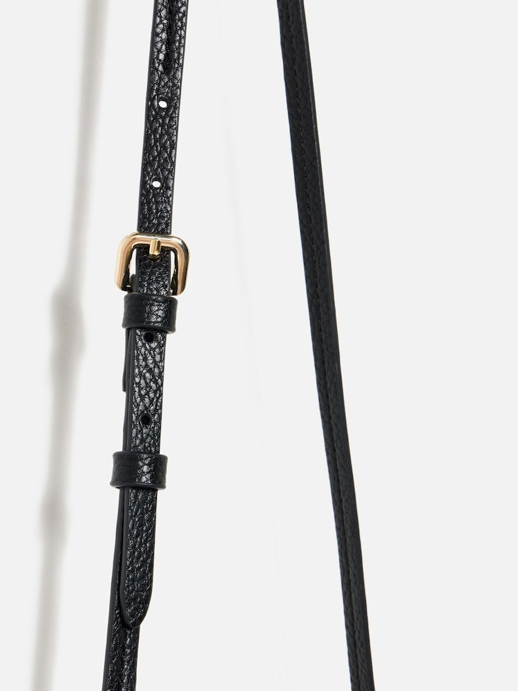 Oliver Bonas Black Bow Clutch Bag - Image 6 of 6 Oliver Bonas Black Bow Clutch Bag - Image 6 of 6