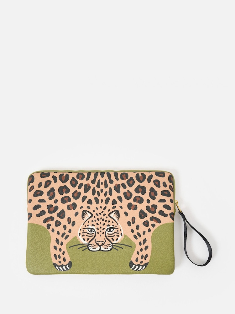 Oliver Bonas Leopard Laptop Case - صورة 2 من 5 Oliver Bonas Leopard Laptop Case - صورة 2 من 5