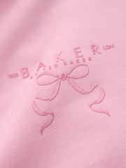 Baker by Ted Baker Fluro Pink Hoodie - Image 5 of 5