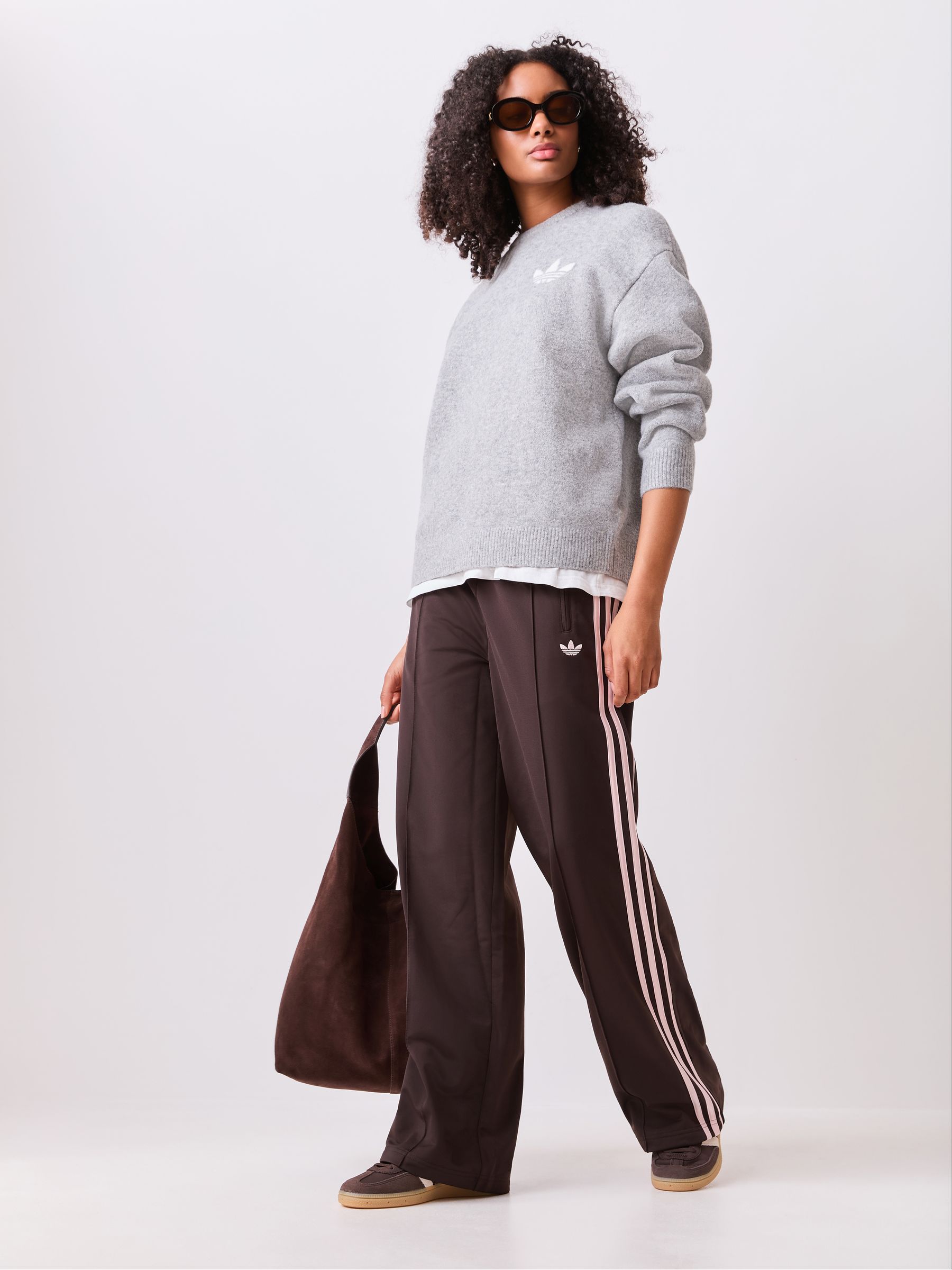 Buy adidas Originals Grey Knitted Jumper from Next USA
