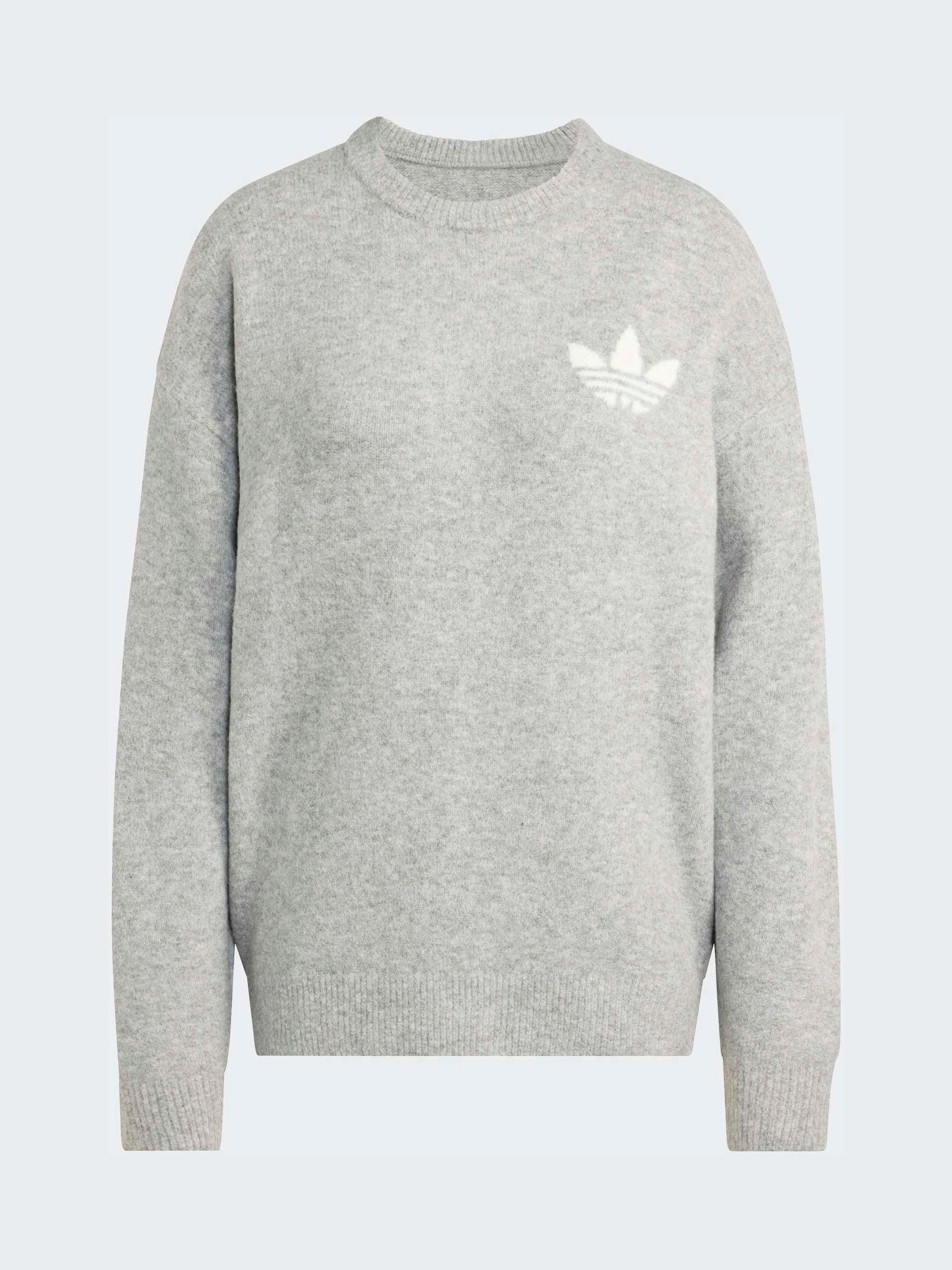 Buy adidas Originals Grey Knitted Jumper from Next USA