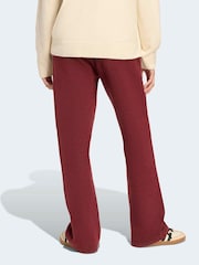 adidas Originals Red Knitted Wide Leg Trousers - Image 2 of 6