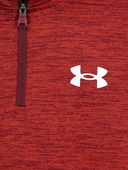 Under Armour Red Twist Tech Quarter Zip Set - Image 5 of 7