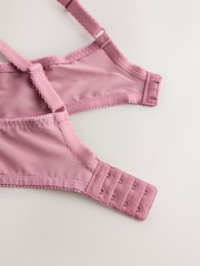 Green/Pink/Cream Total Support Full Cup Lace Ultimate Comfort Bras 3 Pack - Image 6 of 6