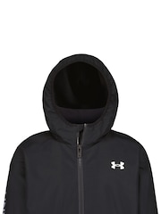 Under Armour Black Ua Manataug Solid Windbreaker Jacket - Image 4 of 7