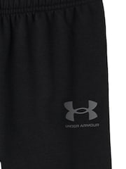 Under Armour Grey Rival Branded Logo Full Zip Fleece Hoodie Set - Image 4 of 6