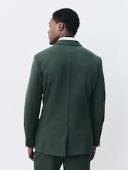 Slate Muscle Fit Motionflex Super Stretch Textured Suit Jacket - Image 4 of 15