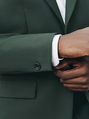 Slate Muscle Fit Motionflex Super Stretch Textured Suit Jacket - Image 7 of 15