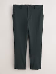Green Muscle Fit Motionflex Super Stretch Textured Suit Trousers - Image 7 of 11