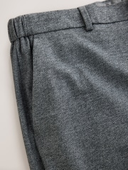 Grey Muscle Fit Motionflex Stretch Flannel Suit Trousers - Image 13 of 14