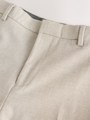 Ecru Muscle Fit Motionflex Stretch Flannel Suit Trousers - Image 11 of 12