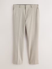 Ecru Muscle Fit Motionflex Stretch Flannel Suit Trousers - Image 8 of 12