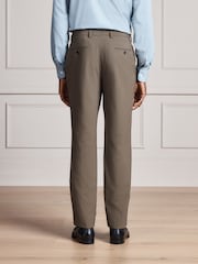 Sage Green Signature Muscle Fit Motionflex Stretch Tollegno Italian Wool Rich Suit Trousers - Image 3 of 5