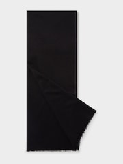 Osprey London Purple The Boxed Cotton Wrap Scarf - Image 2 of 5