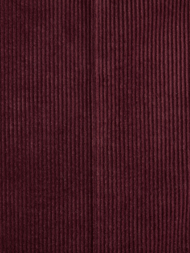 Burgundy Red Loose Fit Corduroy Suit Trousers - Image 10 of 10 Burgundy Red Loose Fit Corduroy Suit Trousers - Image 10 of 10