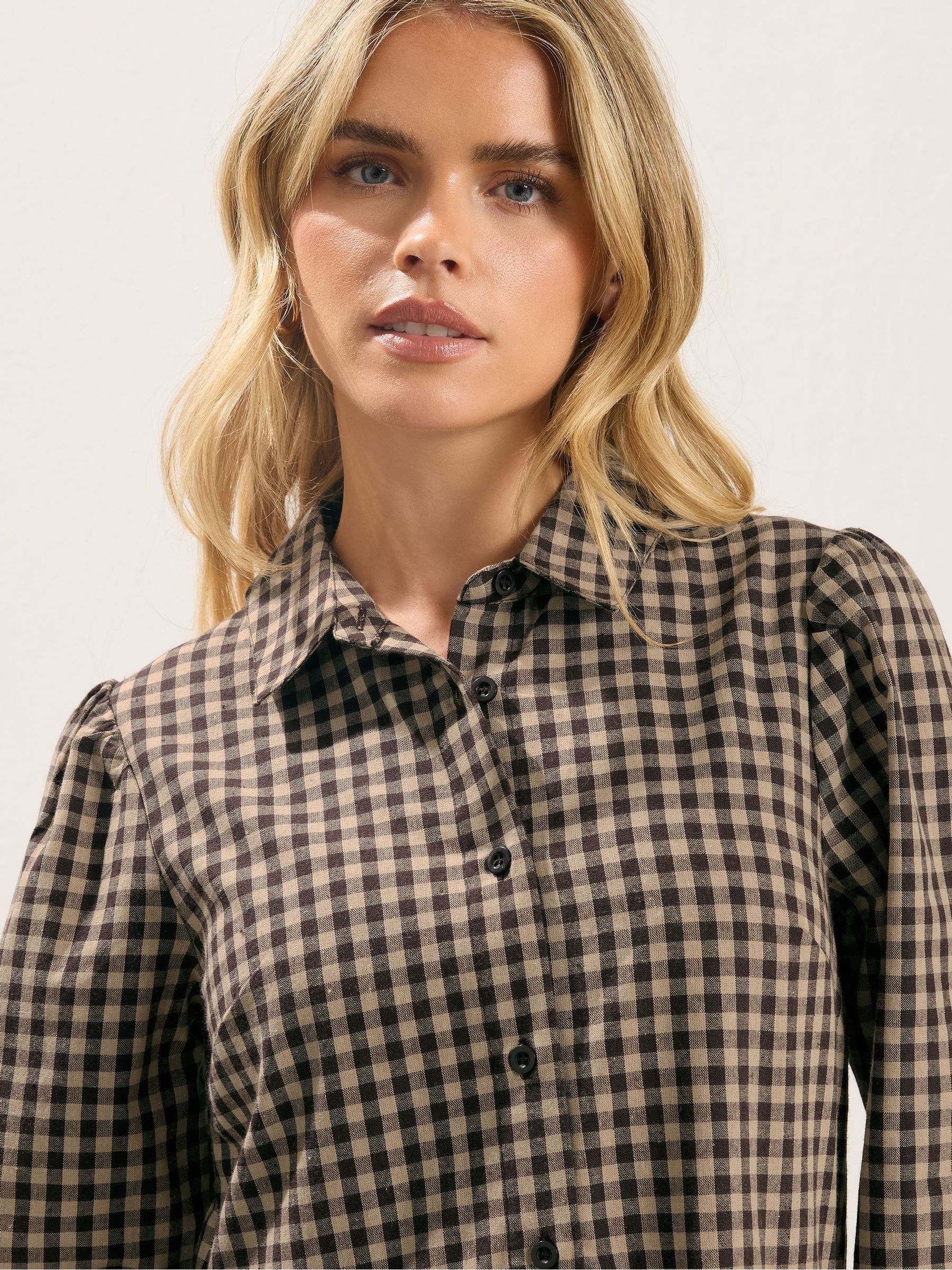 brown gingham shirt dress Buy PixieGirl Petite Midi from Next USA 'Beauty' Black Lace Puffball YGroup_betina-bow Color:Other swatch colors Style with tights and