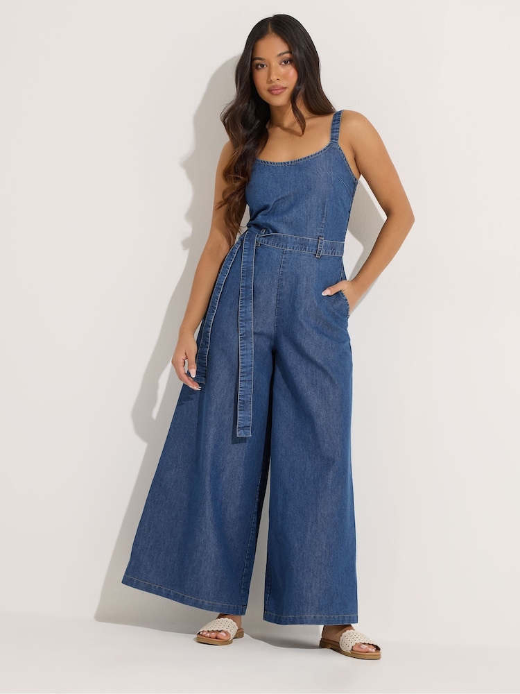 أوفرول جمبسوت برجل واسعة للأحجام الصغيرة من Pixiegirl - صورة 2 من 6