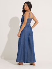 أوفرول جمبسوت برجل واسعة للأحجام الصغيرة من Pixiegirl - صورة 3 من 6