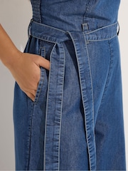 أوفرول جمبسوت برجل واسعة للأحجام الصغيرة من Pixiegirl - صورة 4 من 6