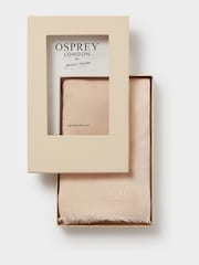 Osprey London Purple The Boxed Cotton Wrap Scarf - Image 1 of 5
