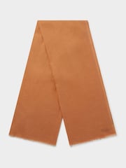 Osprey London Purple The Boxed Cotton Wrap Scarf - Image 2 of 5