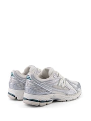 New Balance White/Silver 1906 Trainers - Image 5 of 14