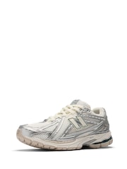 New Balance White/Silver 1906 Trainers - Image 7 of 14