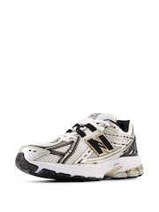 New Balance Silver 740 Junior Trainers - Image 5 of 7